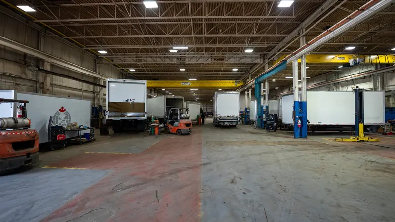 The Universal Truck Bodies shop floor