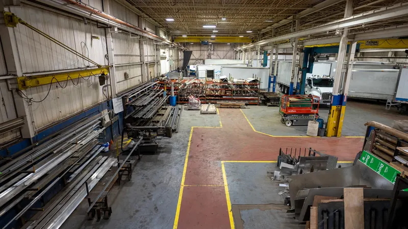 Fabrication and storage area