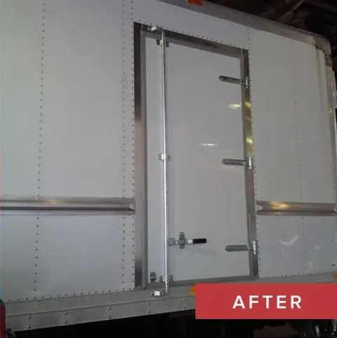 Side Door Replacement, after